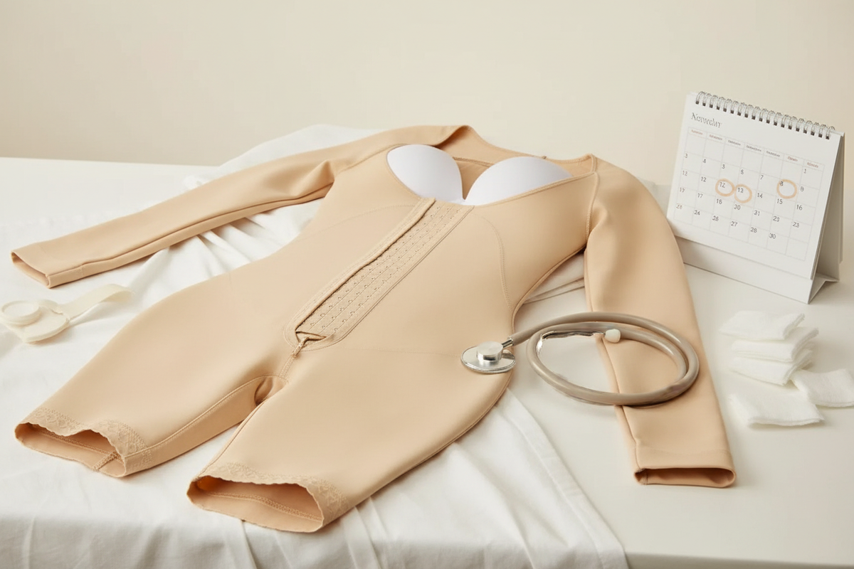 Recuperación postquirúrgica por etapas: guía de uso de la faja después de tu cirugía