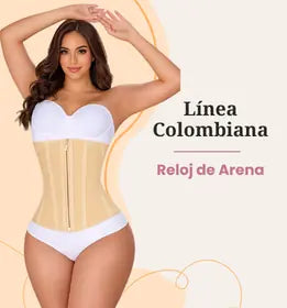 Línea de fajas Colombianas Reloj de Arena MYD